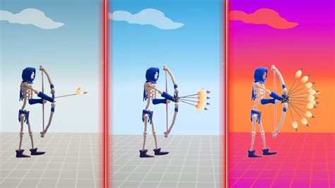 Evolution Of Skeleton Archer Totally Accurate Battle Simulator Tabs