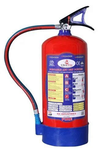 Mild Steel 6 Kg Abc Dry Powder Fire Extinguisher At ₹ 1600 In New Delhi