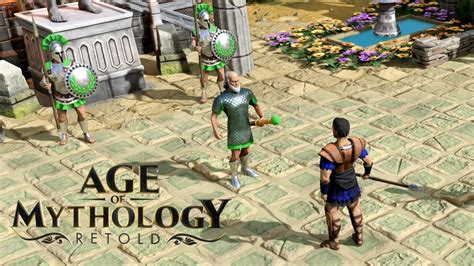 Age Of Mythology Retold BETA Campaign Part 1 Omens Titan Difficulty