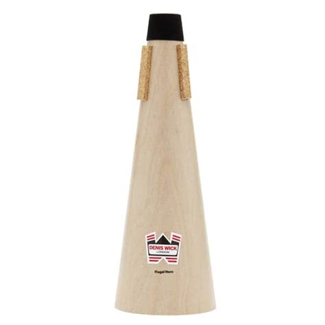 Wooden Straight Mute for Flugelhorn | Denis Wick Products