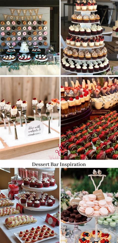 Dessert Bar Inspiration | Wedding Inspiration | Wedding Decor | Wedding ...