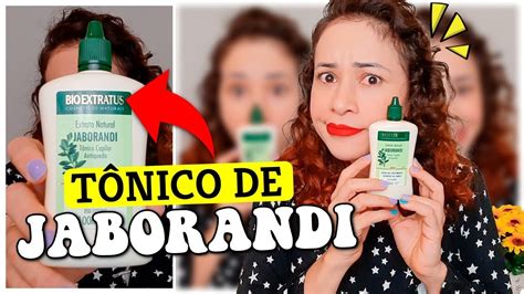 TÔNICO DE JABORANDI BIO EXTRATUS CRESCE O CABELO TÔNICO CAPILAR