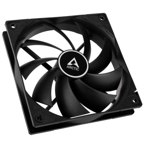 Arctic F Silent Black Fan Black Mm Luar From Watercoolinguk