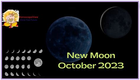 New Moon October 2023 - When is the Next New Moon in Oct?