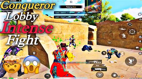 😱 Omg Conqueror Lobby Most Intense Fight Ever 🤯🥶jonathangamingyt