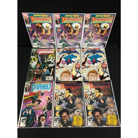 DARKHOLD COMIC BOOK LOT (MARVEL COMICS)