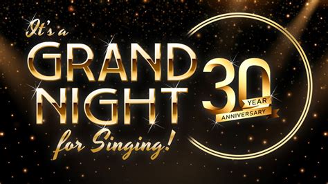 It's a Grand Night for Singing! | College of Fine Arts