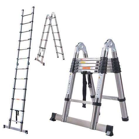 Feet Extension Ladder A Frame Telescoping Ladder Heavy Duty