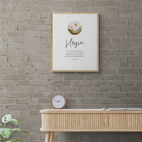 Hope Definition Printable Wall Art Hope Print Hope Printable Hope