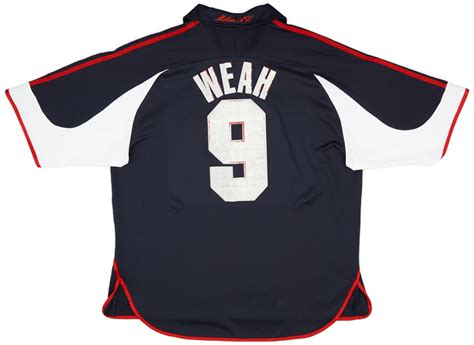 Ac Milan Centenary Third Shirt Weah Xl