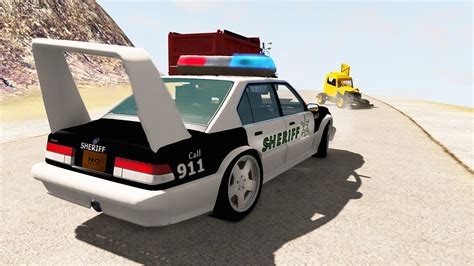 BeamNG DRIVE EPIC Police Chases Crashes Fails YouTube