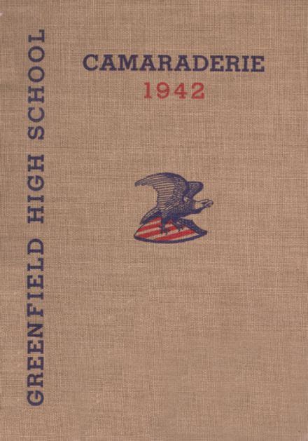 1942 Greenfield High School Yearbook Online, Greenfield IN - Classmates