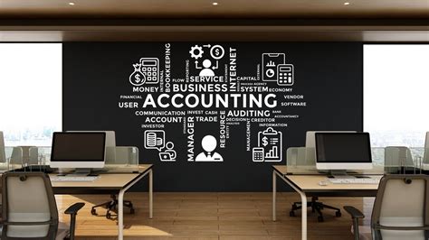 Accounting Wall Decor Office Wall Decal Idea Teamwork Business Worker ...