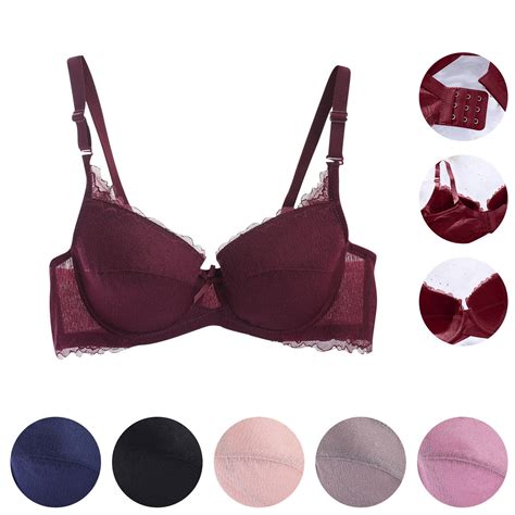 Hrsba Womens Plus Size Bra Women S Sexy Oversized Bra Thin Without Sponge Lingerie And Sexy Lace