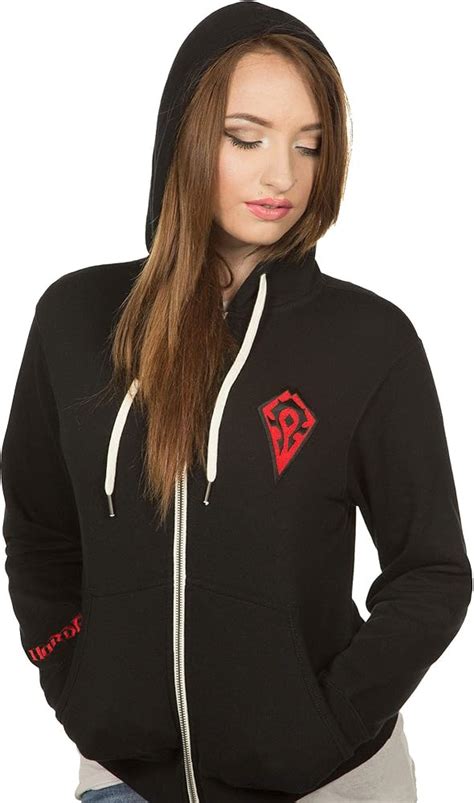 Jinx World Of Warcraft Horde Loyalist Mens Gamer Zip Up Hoodie Ubicaciondepersonascdmxgobmx