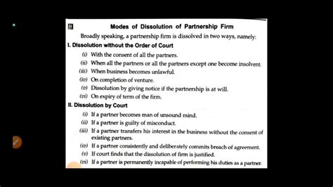 Class XII Accountancy Ch 7 Dissolution Of A Partnership Firm Part