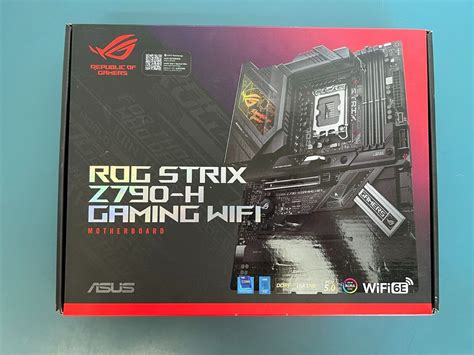 ASUS ROG STRIX Z790 H GAMING Wi Fi Motherboard Intel Z