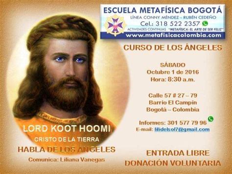 Lord Koot Hoomi Habla Sobre Los Ngeles Metaf Sica Colombia