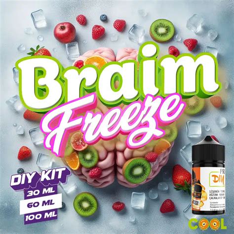 Naked Brain Freeze 100 ML Diy Kit Aroma Cool Kimya