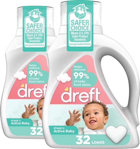 Amazon Dreft Stage Baby Laundry Detergent Liquid Soap Natural