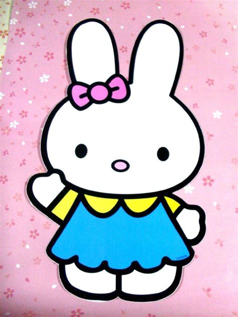 Ioryfashion Hello Kitty And Bunny Series Wall Sticker Hello Kitty