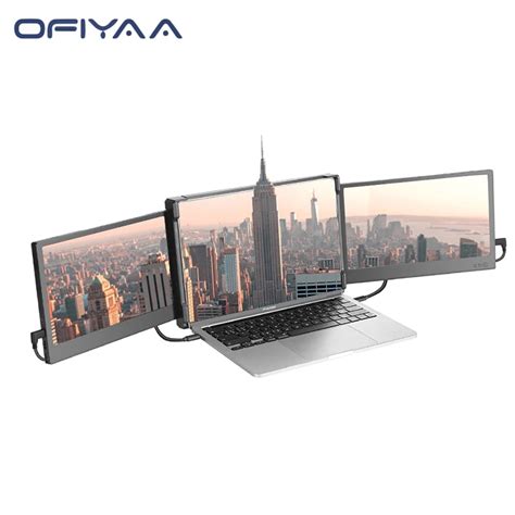 Ofiyaa Monitor Port Til Triple P Extensor De Pantalla Para Ordenador