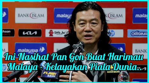 Ini Nasihat Kim Pan Gon Buat Harimau Malaya Menjelang Kelayakan Piala