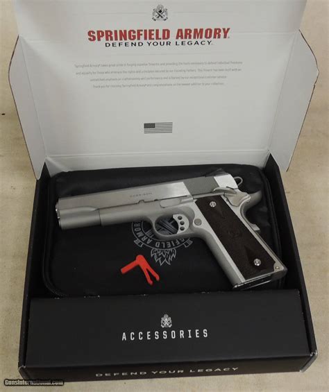 Springfield Armory Garrison Acp Caliber Stainless Pistol Nib S