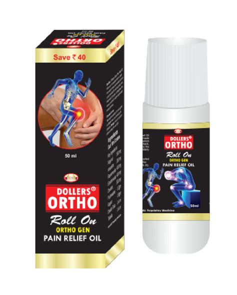 Dollers Ortho Roll On Pain Relief Oil Ml At Rs Bottle Natural