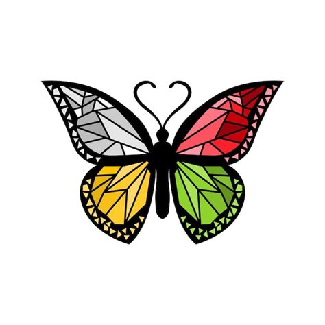 Premium Vector Colorful Butterfly Design