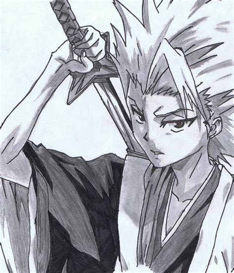 Hitsugaya Toshiro Drawing By Rolf Hitsugaya On Deviantart