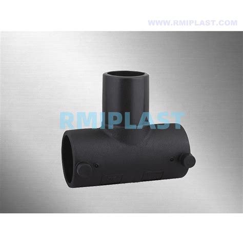 pe equal tee  electric fusion hdpe pipe fittings ef electrofusion