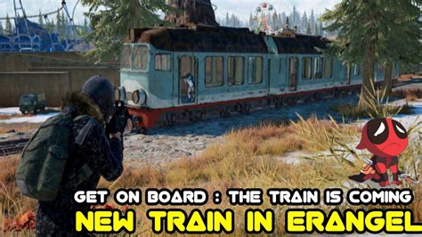 New Train In Erangel Pubg Mobile New Subway Station In Erangel New