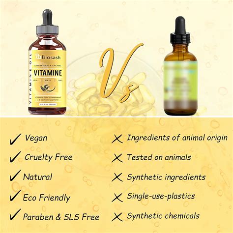 Biosash 100 Pure Vitamin E Oil For Skin Face Hair Growth Organic Plant Based D Alpha