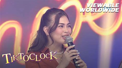 TiktoClock Shamae Mariano Kakalabanin Ng Isang Magaling Na Singer Sa