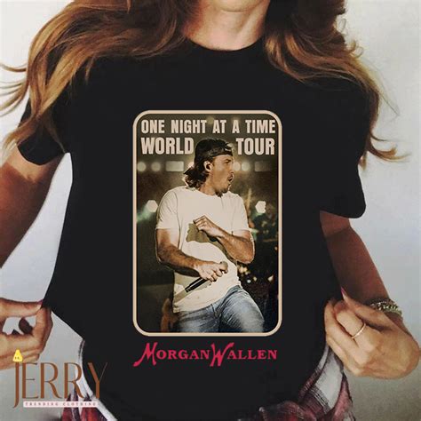 Morgan Wallen One Night At A Time World Tour T Shirt Jerry Thread