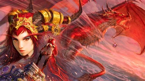 Papel De Parede X Px Alexstrasza Drag O World Of Warcraft