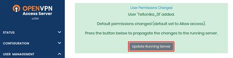 Creating OpenVPN Access Server And Connecting RUTX To It Teltonika