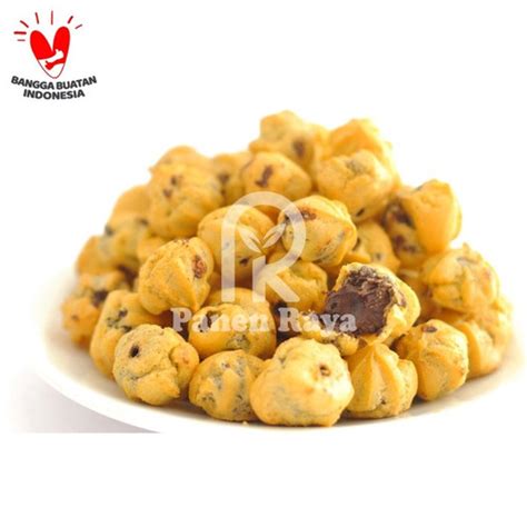 Jual Kue Sus Kering Isi Coklat PR Siap Makan 500gr Kemasan Plastik