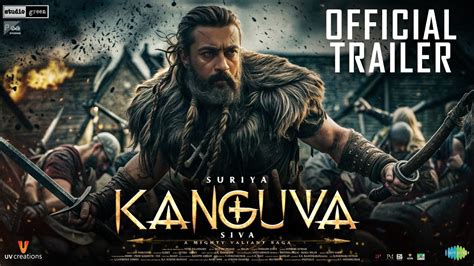 Kanguva Official Trailer Suriya Bobby Deol Disha Patani Devi Sri