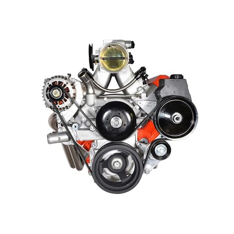 Ict Billet Ls Turbo Alternator And Power Steering Bracket Kit For Ls