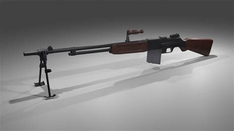 M1918 BAR Render by Spadey01 on Newgrounds