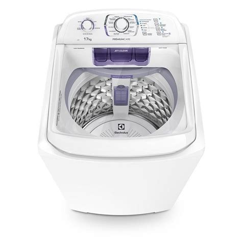 Lavadora Turbo Electrolux 17 Kg Branca Capacidade Premium E Cesto