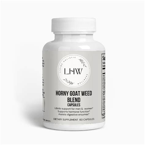 Horny Goat Weed Blend Living Holistic Wellness