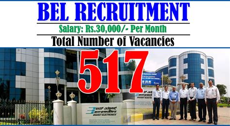 BEL Trainee Engineer Recruitment 2024 Notification Out For 517