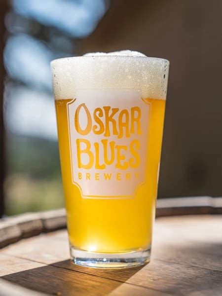 Oskar Blues Frosted Logo Pint Glass Owlsome Bottles