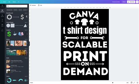 Canva T Shirt Design for Scalable Print on Demand [+10 Tips] - Storehacks