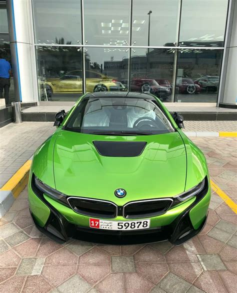 BMW i8 green | Bmw i8, Bmw i, Bmw