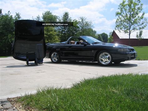 1995 Mustang Svt Cobra Convertible W / Removable Hardtop