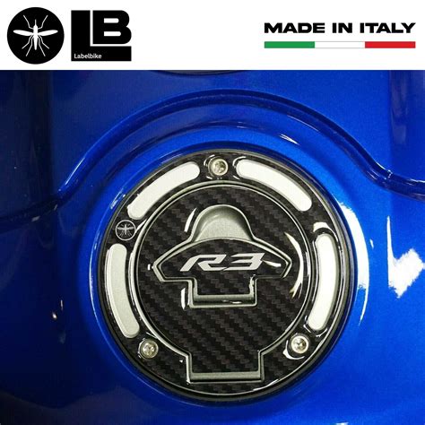 Kit 3 Adesivi In Gel 3D Protezioni Per Moto Compatibili Yamaha YZF R3